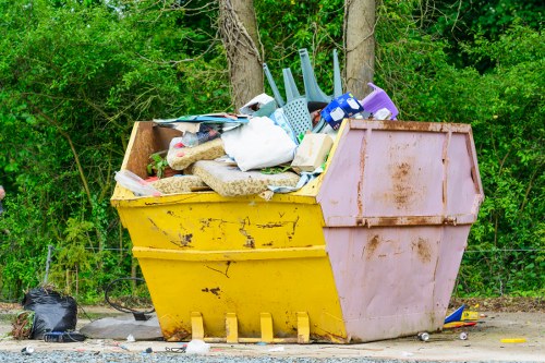 Community waste clearance in Norbiton