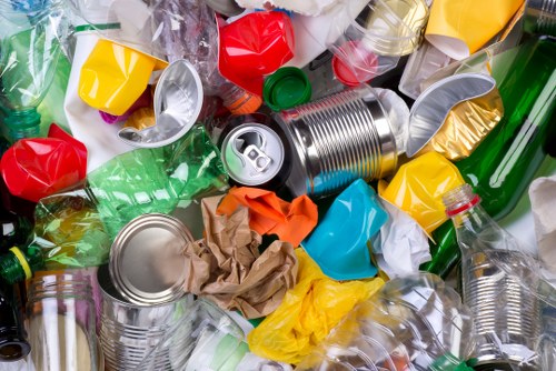 Eco-friendly waste sorting at a Farringdon facility