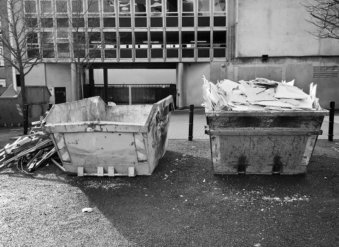 Waste clearance equipment and trucks in Stepney