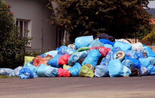 Waste Clearance team in Mayfair working on urban cleanup