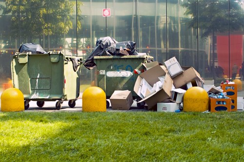 Close-up of sustainable waste management practices in Aldwych