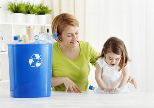 Local waste management team in action