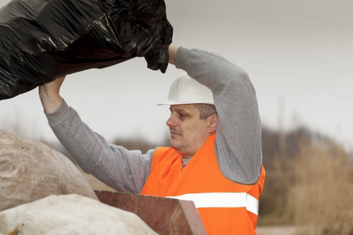 Modern waste collection methods in Coney Hall