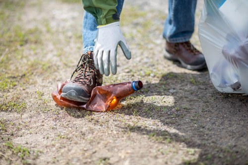 Local waste disposal and junk removal process